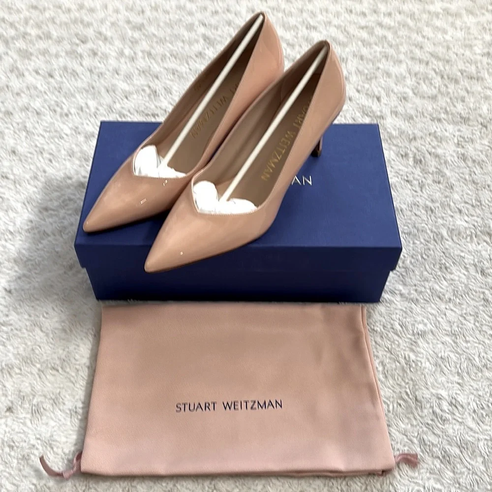 Stuart Weitzman Anny Pumps Patent NWT